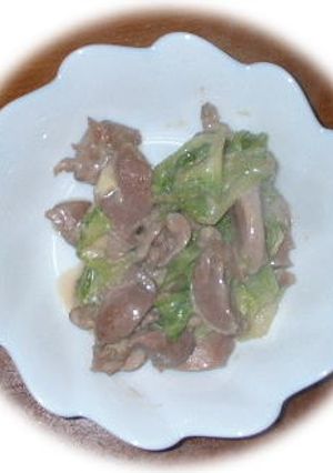 砂肝の洋風炒め-レシピのメイン写真