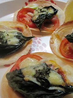 餃子の皮でおつまみピザ♡-レシピのメイン写真