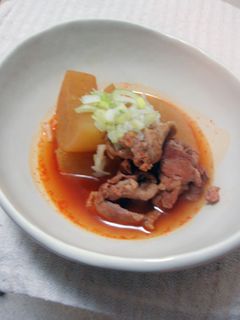 韓国風豚肉と大根の煮もの-レシピのメイン写真
