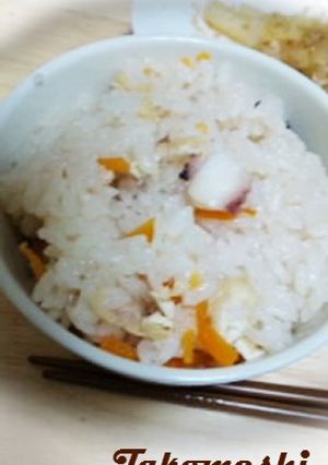 母の味◇たこの炊き込みご飯( ^ω^)-レシピのメイン写真
