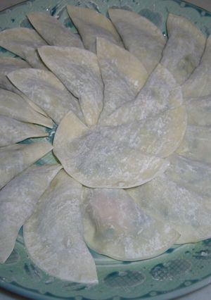 親子で作る❤簡単★白菜たっぷり餃子★-レシピのメイン写真