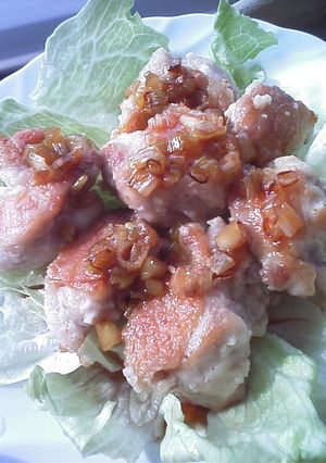 ちょっピリ辛☆鶏肉ソテーのネギソースかけ-レシピのメイン写真