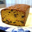 カラメルソースのフルーツケーキ