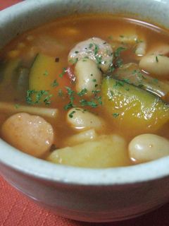 コクがある☆大豆入りミネストローネ-レシピのメイン写真