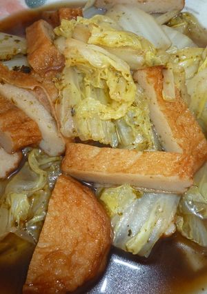 超簡単★白菜とさつま揚げの岩海苔煮-レシピのメイン写真
