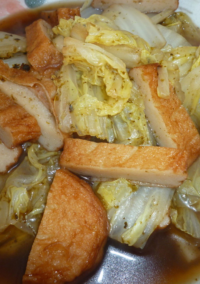 超簡単★白菜とさつま揚げの岩海苔煮-レシピのメイン写真