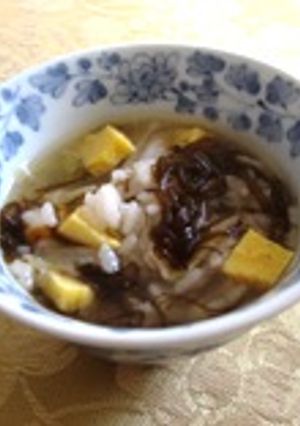 もずく雑炊-レシピのメイン写真