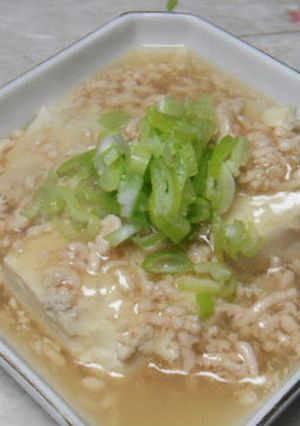とうふのそぼろあんかけ-レシピのメイン写真