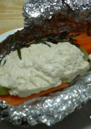 たらのふるふる♪豆腐蒸し-レシピのメイン写真