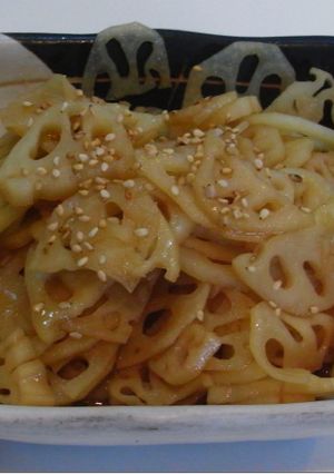 レンコンのきんぴら-レシピのメイン写真