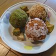 リンゴとさつま芋のクリームチーズドーナツ
