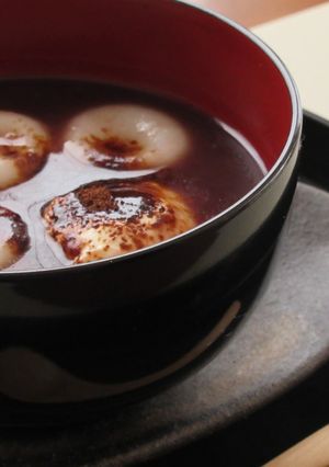 ≕ コーヒークリーム 白玉ぜんざい ≔-レシピのメイン写真