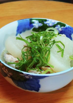 鶏肉と大根の梅昆布茶煮-レシピのメイン写真