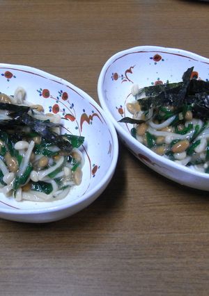 受験シーズンを元気に過ごす！にら納豆！-レシピのメイン写真