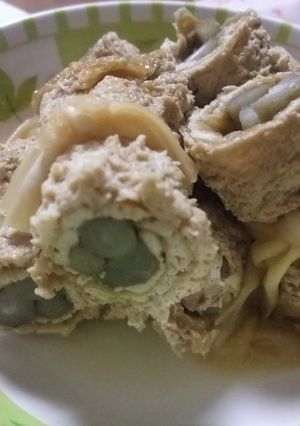 お揚げのごぼう巻き-レシピのメイン写真
