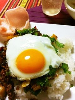 簡単タイ風バジルご飯（ガパオ）-レシピのメイン写真