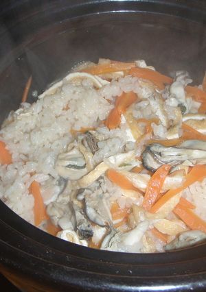 牡蠣飯-レシピのメイン写真