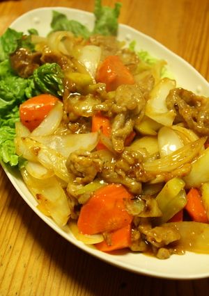 豚コマで酢豚風-レシピのメイン写真