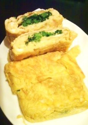 ジュワッ～やさしい味で、菜の花の卵焼き-レシピのメイン写真