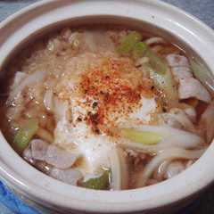 手抜きで簡単【鍋焼きうどん】-レシピのメイン写真