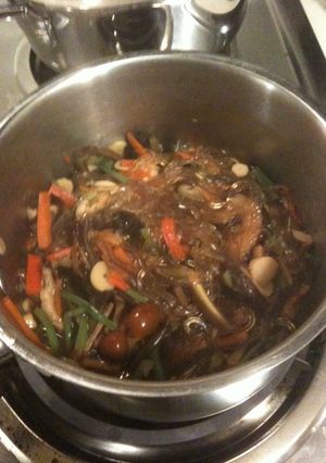 山菜ミックスと春雨の煮物-レシピのメイン写真