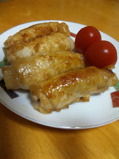 豚(`・ω・´)の梅シソ巻き~♪-レシピのメイン写真