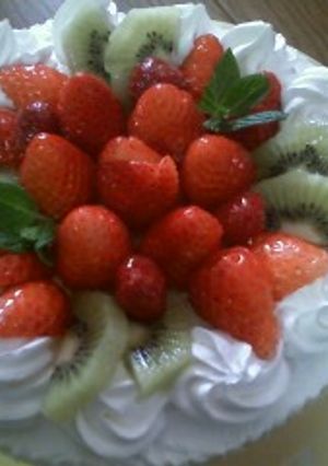 ふわふわ(≧∇≦)スポンジケーキ-レシピのメイン写真
