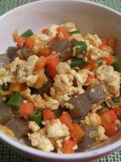 ピリ辛炒り豆腐-レシピのメイン写真