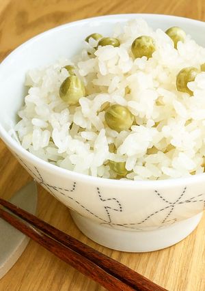 絶品♪豆ごはん（奇跡の豆うすいえんどう）-レシピのメイン写真