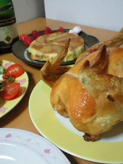 ローストチキン-レシピのメイン写真