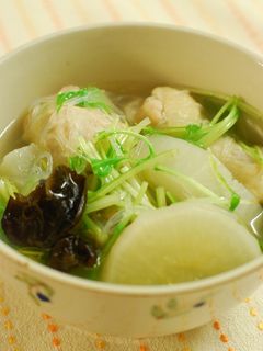 手羽元とダイコンのスープ煮-レシピのメイン写真