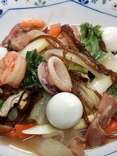 もずく入り八宝菜-レシピのメイン写真
