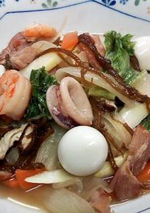 もずく入り八宝菜-レシピのメイン写真