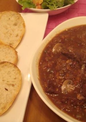 ★牛肉のワイン煮★-レシピのメイン写真