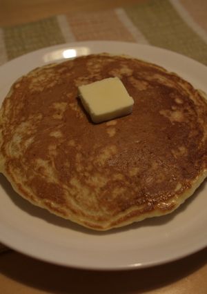 ジュ～シ～＆もちもち❤長いもホットケーキ-レシピのメイン写真