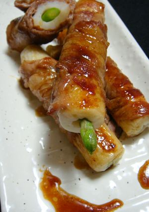 ちくわのぐるぐる肉巻き～お弁当に～-レシピのメイン写真