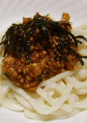 肉みそうどん-レシピのメイン写真