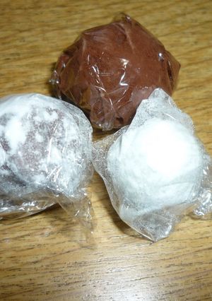 コーンフレーク入りトリュフ^ε^-レシピのメイン写真
