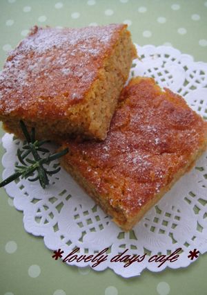 ヘルシー♡米粉キャロットケーキ-レシピのメイン写真