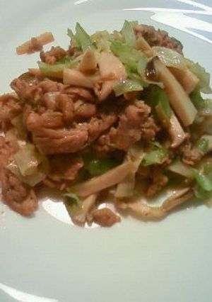 ★☆豚肉とキノコのマヨ醤油炒め☆★-レシピのメイン写真
