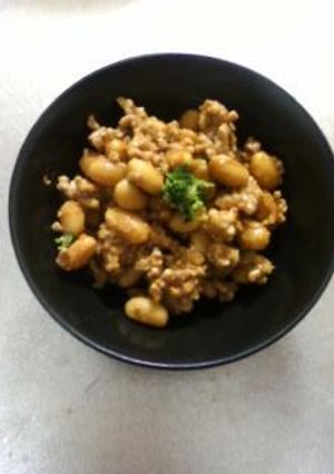 大豆と挽肉の常備菜-レシピのメイン写真