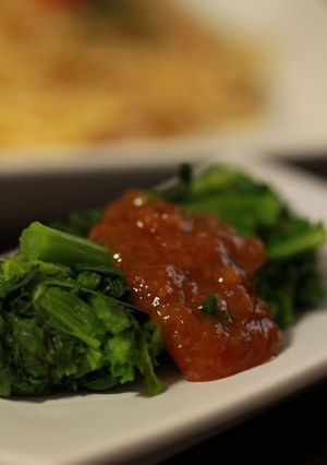 菜の花の美味しいおひたし　～お雛祭りに～-レシピのメイン写真