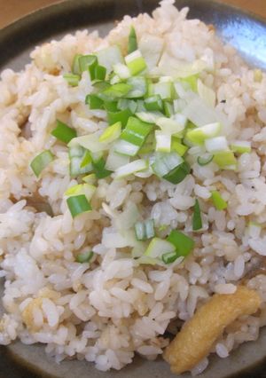 おあげとしょうがの炒めごはん（*^^*）-レシピのメイン写真