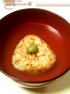 柚子こしょうで*お手軽お茶漬け*-レシピのメイン写真