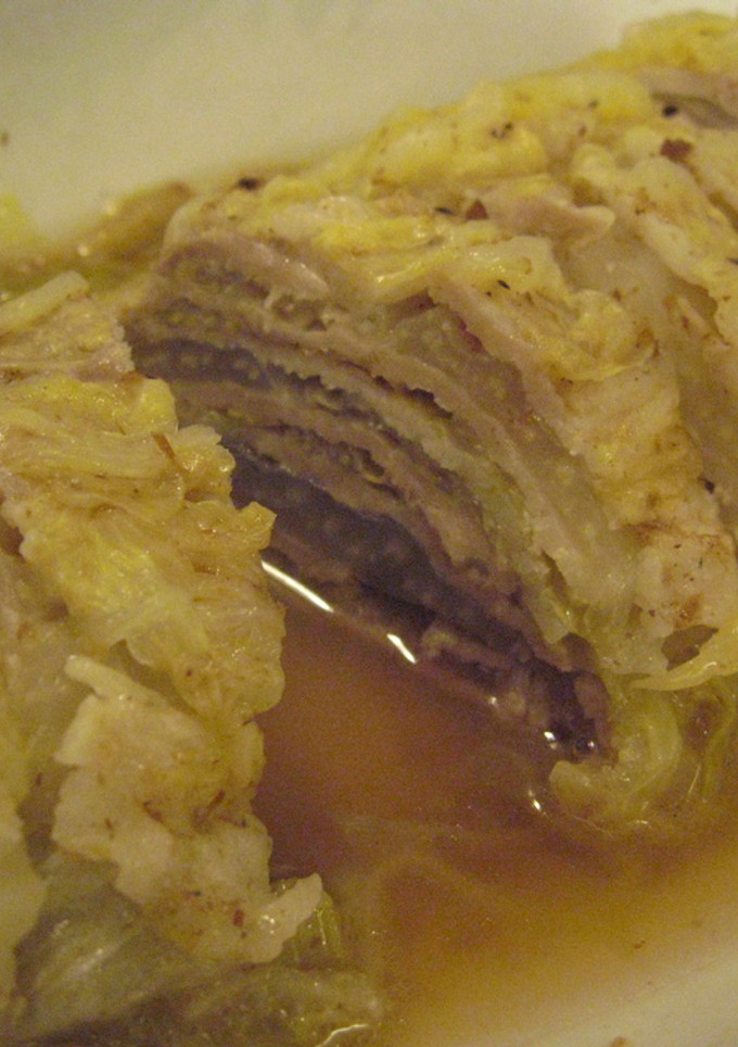 豚肉と白菜の重ね蒸し-レシピのメイン写真