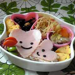 ハートちゃん弁当-レシピのメイン写真