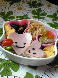 ハートちゃん弁当-レシピのメイン写真