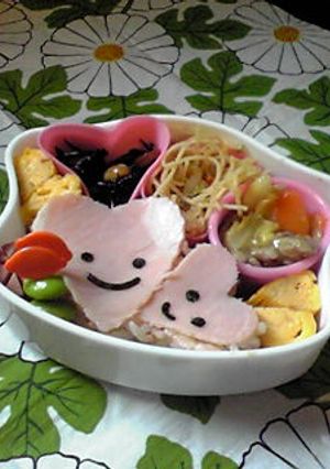 ハートちゃん弁当-レシピのメイン写真