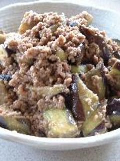 なす*味噌*ミンチ-レシピのメイン写真