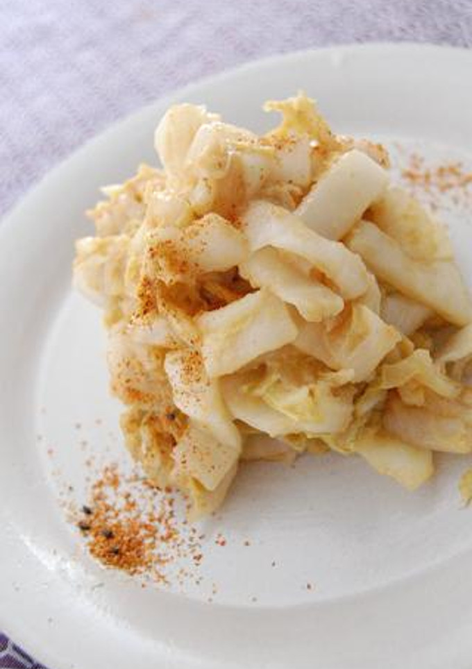 白菜使い切り！！白菜の簡単味噌漬け風-レシピのメイン写真